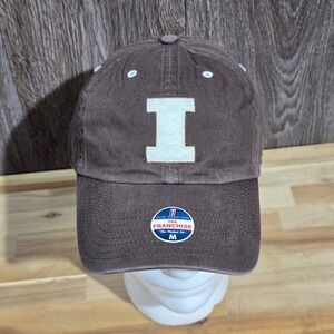3 Illinois Fighting Illini The Franchise Fitted Baseball Cap Blue Sz M‎ Lot of 3